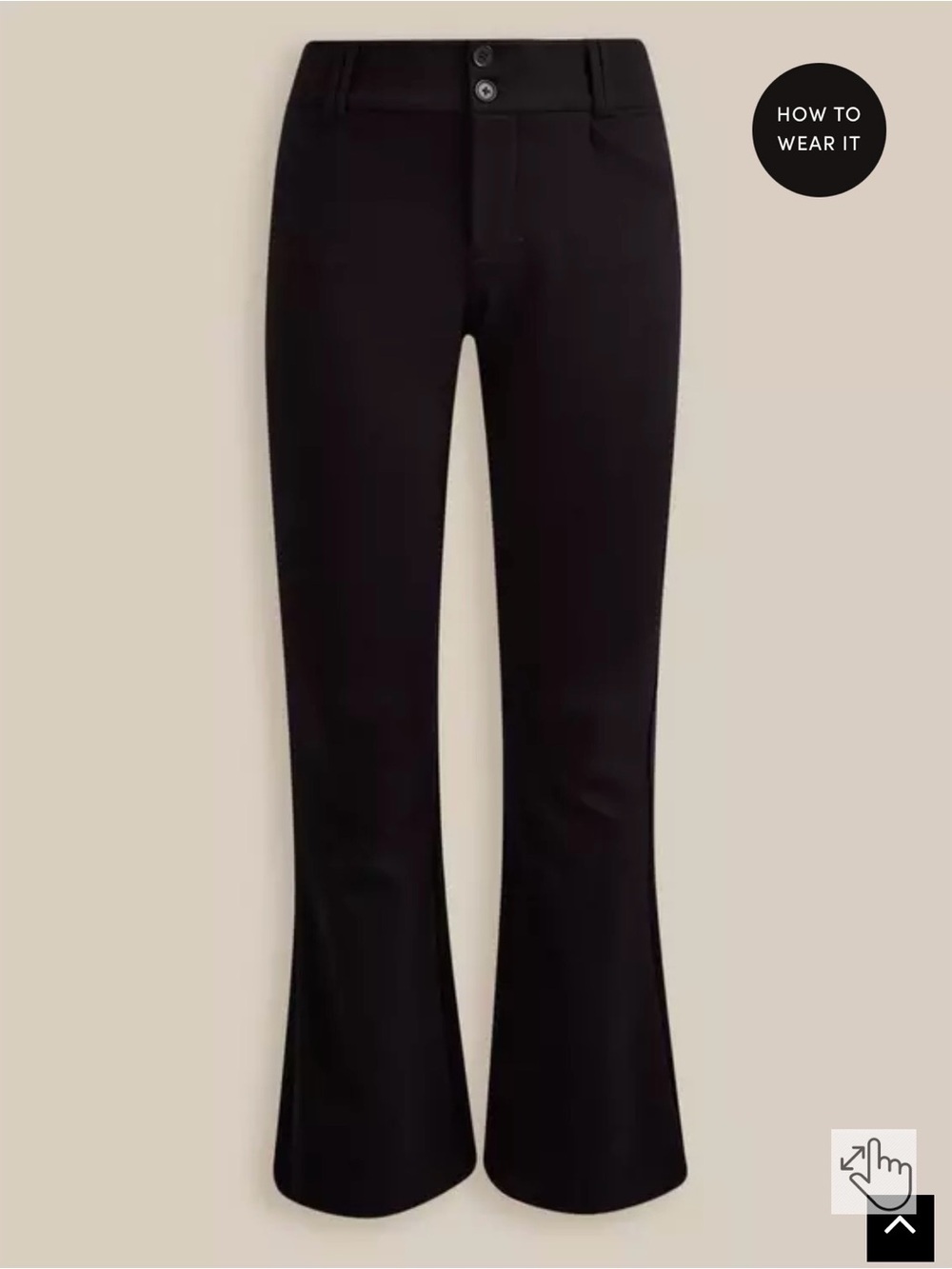 Torrid trouser bootcut ponte pants